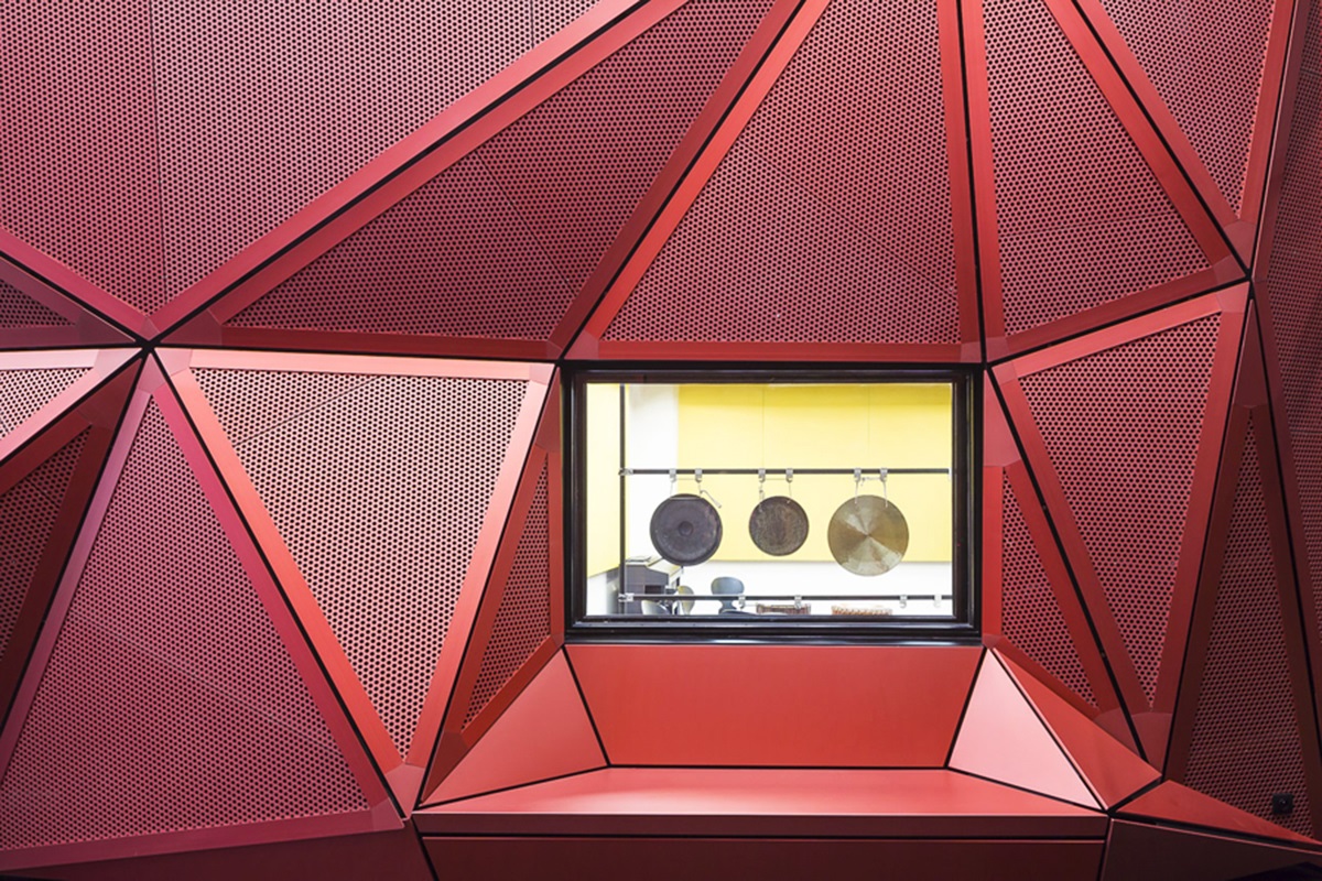 Peripheriques Architects completed Espace culturel de la Hague in France