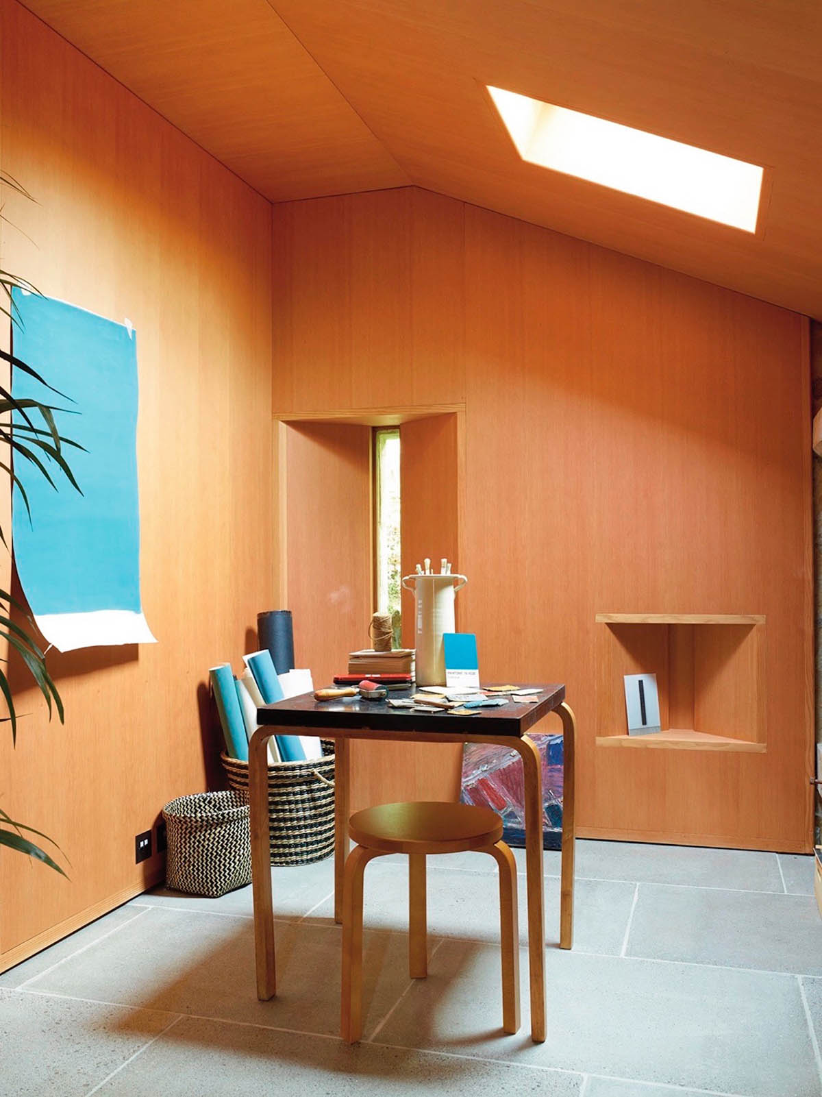 Ansty Plum is reimagined atop steep wooded slope in Wlitshire by Coppin Dockray