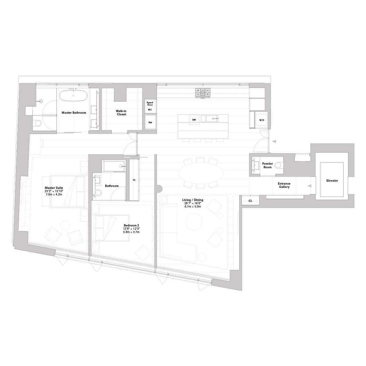 Tadao Ando&rsquo;s 152 Elizabeth Street in Manhattan is covered by a living vegetation wall