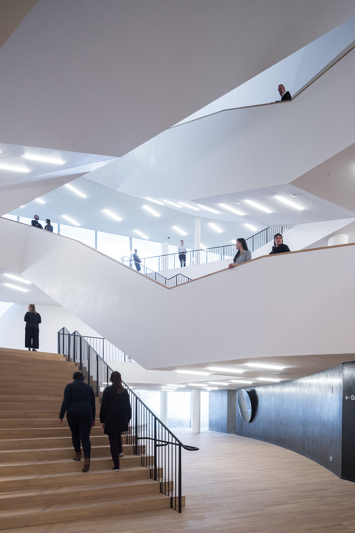 The Plaza of the Elbphilharmonie by Herzog&de Meuron officially opened to public in Hamburg