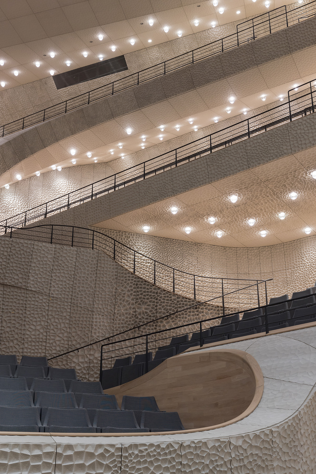 The Plaza of the Elbphilharmonie by Herzog&de Meuron officially opened to public in Hamburg