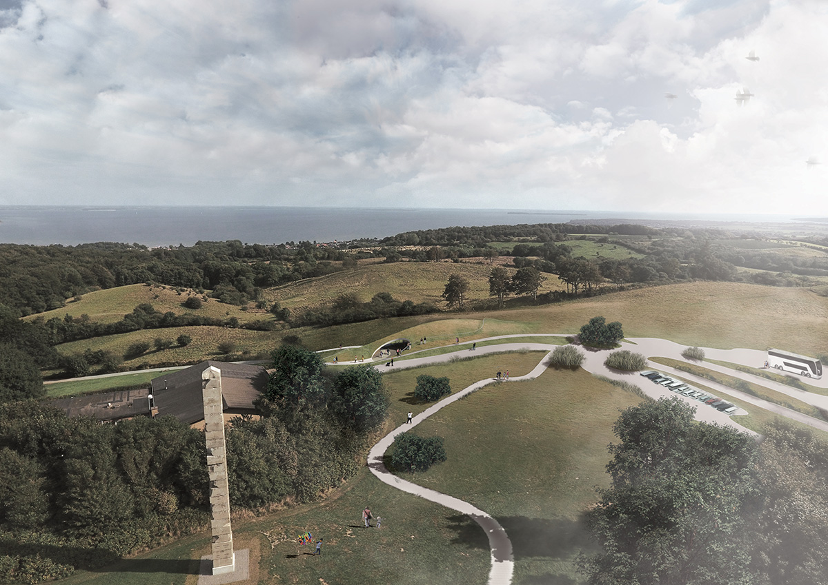 New visitor centre embedded in historic landscape of Denmark unveiled by CEBRA