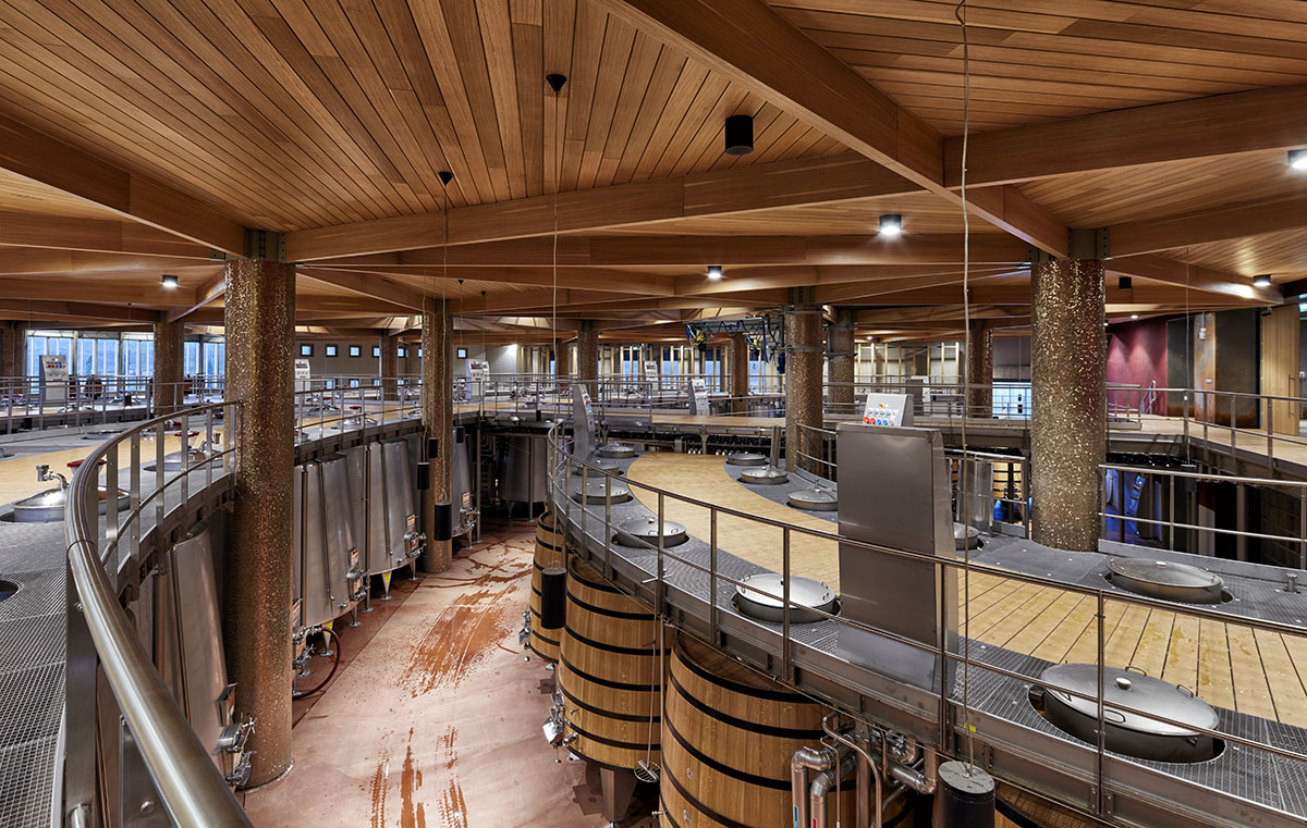 CM Mimarlık’s Vinero Winery & Hotel explores process of wine production in fluid spaces