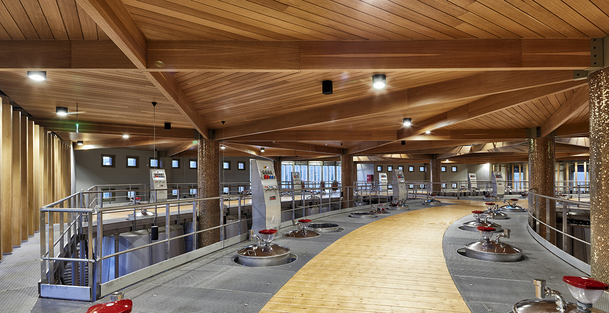 CM Mimarlık’s Vinero Winery & Hotel explores process of wine production in fluid spaces