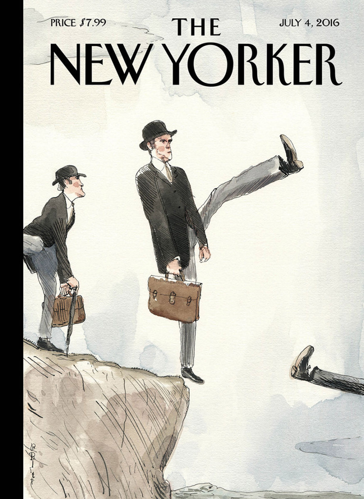 New Yorker unveils its new cover for Brexit for next week&rsquo;s edition of the magazine