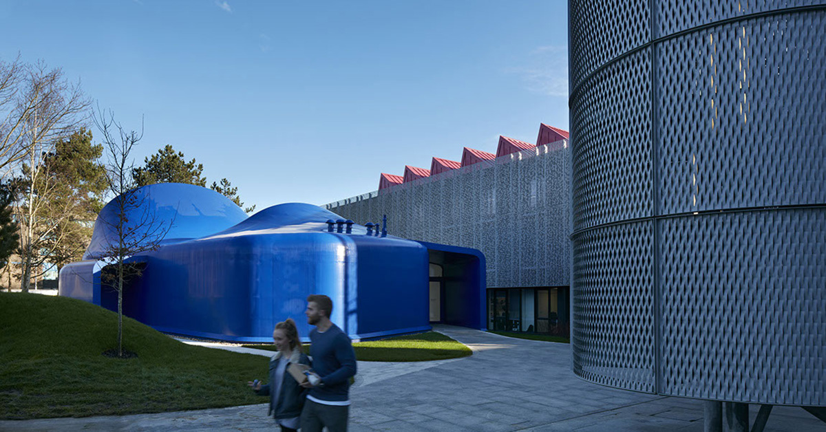 Peter Cook’s Arts University Bournemouth Drawing Studio officially opened by Zaha Hadid