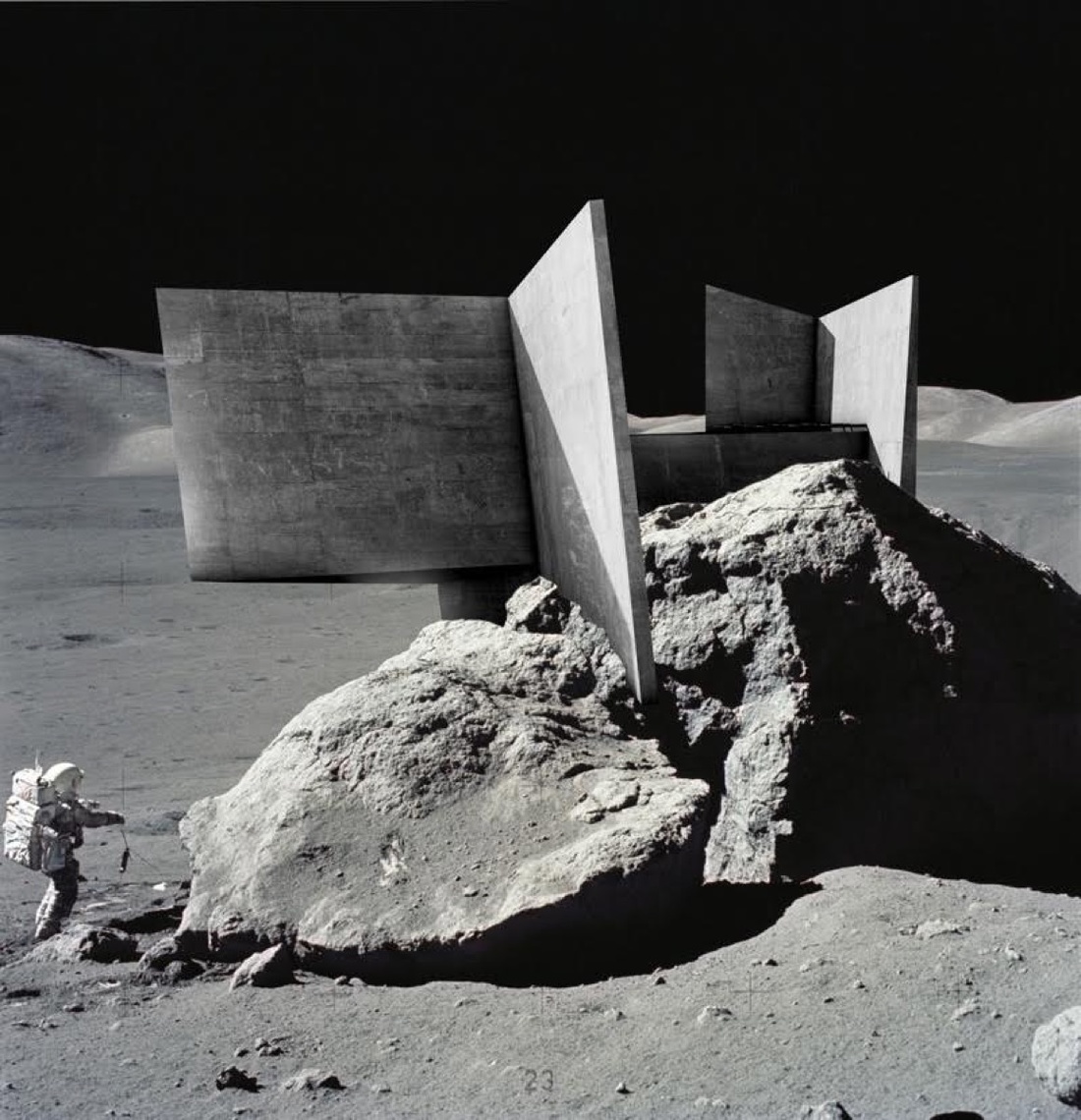 Artist Jorge Mañes Rubio is planning to design his first Temple on the Moon