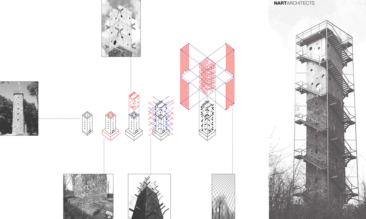 Nartarchitects completes dotted Lookout Tower in Hungary