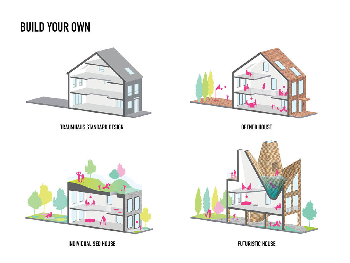 MVRDV with Traumhaus redefine affordable suburban housing