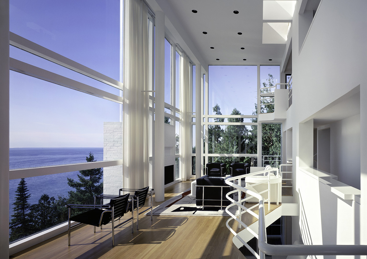 Richard Meier’s Douglas House in Michigan receives Historical Designation