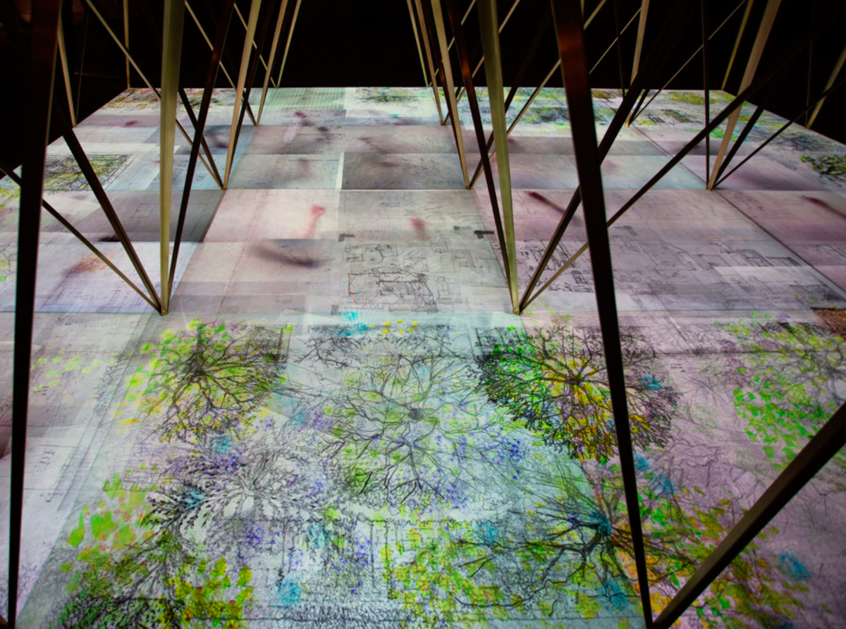 Irish Pavilion&rsquo;s gold drawing machine draws attention to Dementia illness at the Venice Biennale