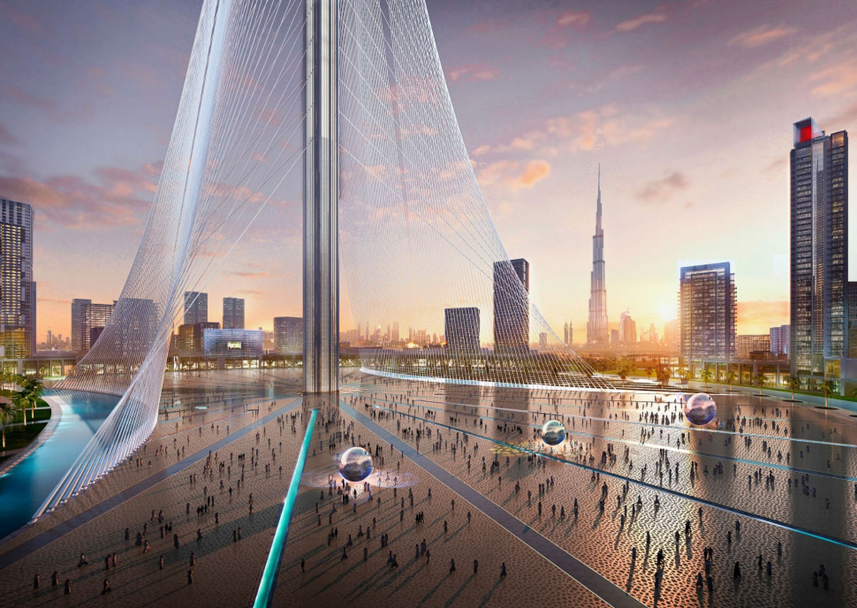 New images announced about Santiago Calatrava&rsquo;s iconic tower in Dubai Creek Harbor