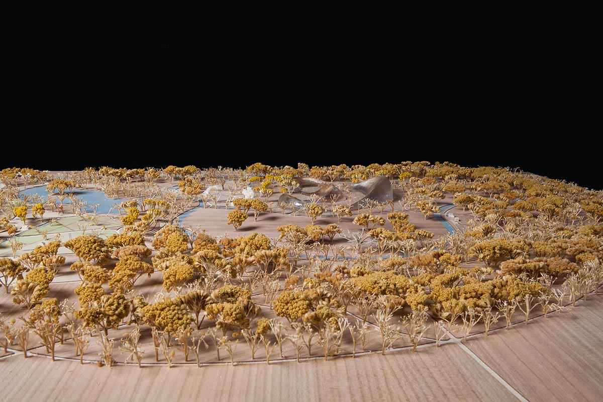 Mecanoo reveals porous bubble-shaped experimental garden for sustainable society in Netherlands