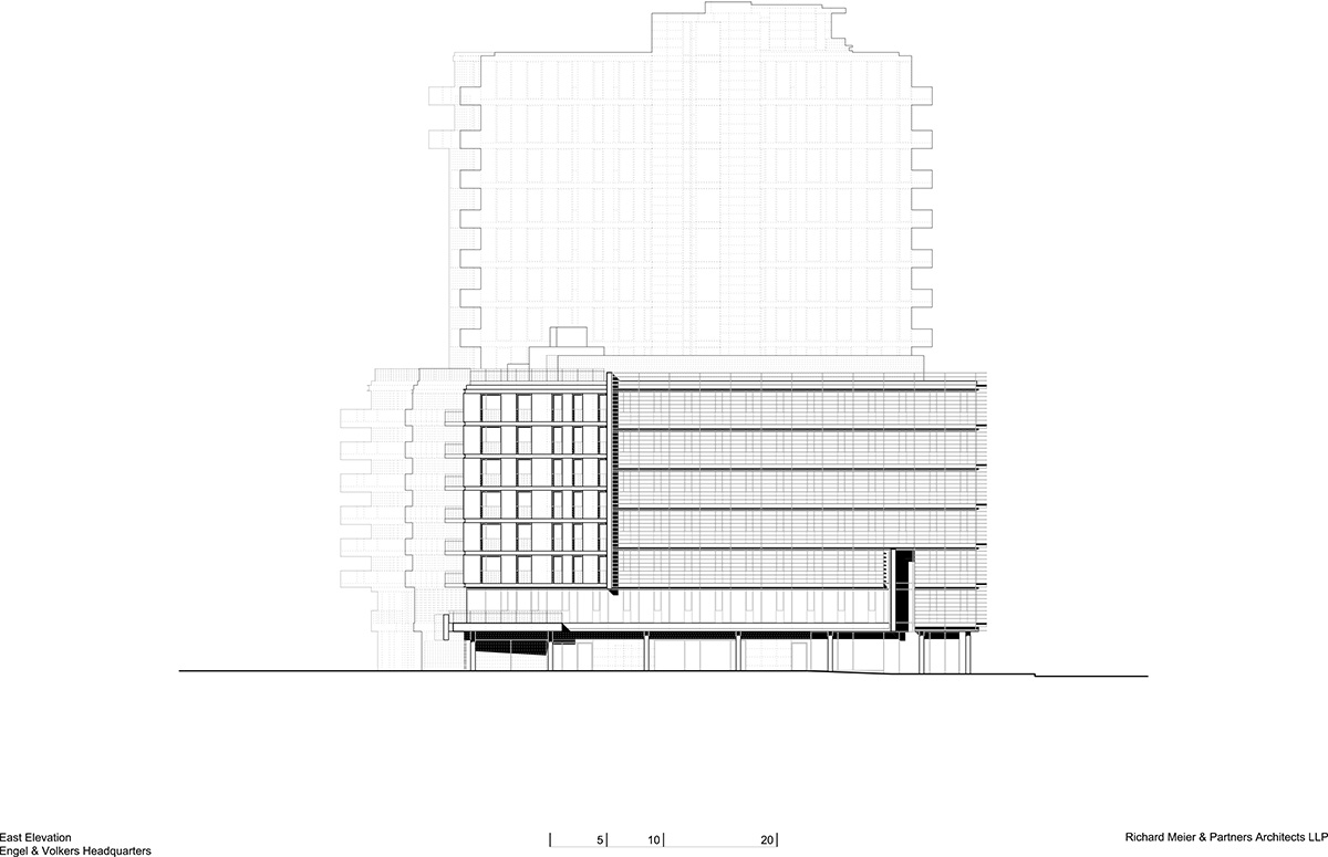Richard Meier&Partners unveils new apartments and headquarters filled with natural light in Hamburg