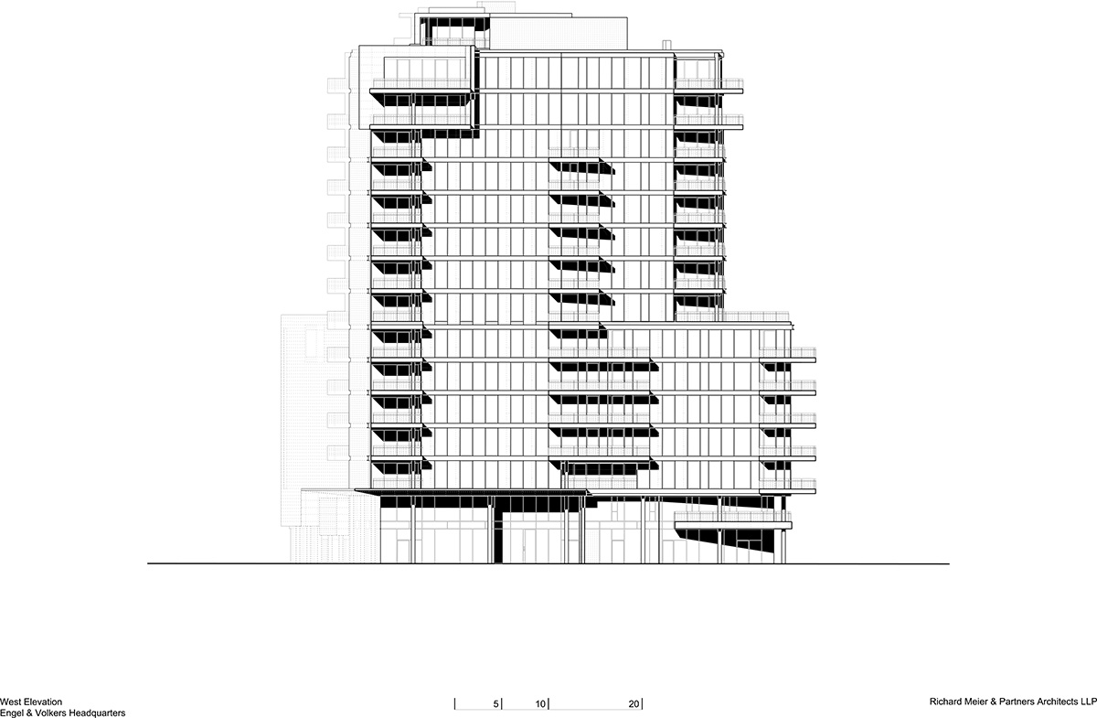 Richard Meier&Partners unveils new apartments and headquarters filled with natural light in Hamburg