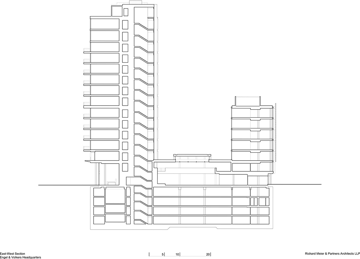 Richard Meier&Partners unveils new apartments and headquarters filled with natural light in Hamburg