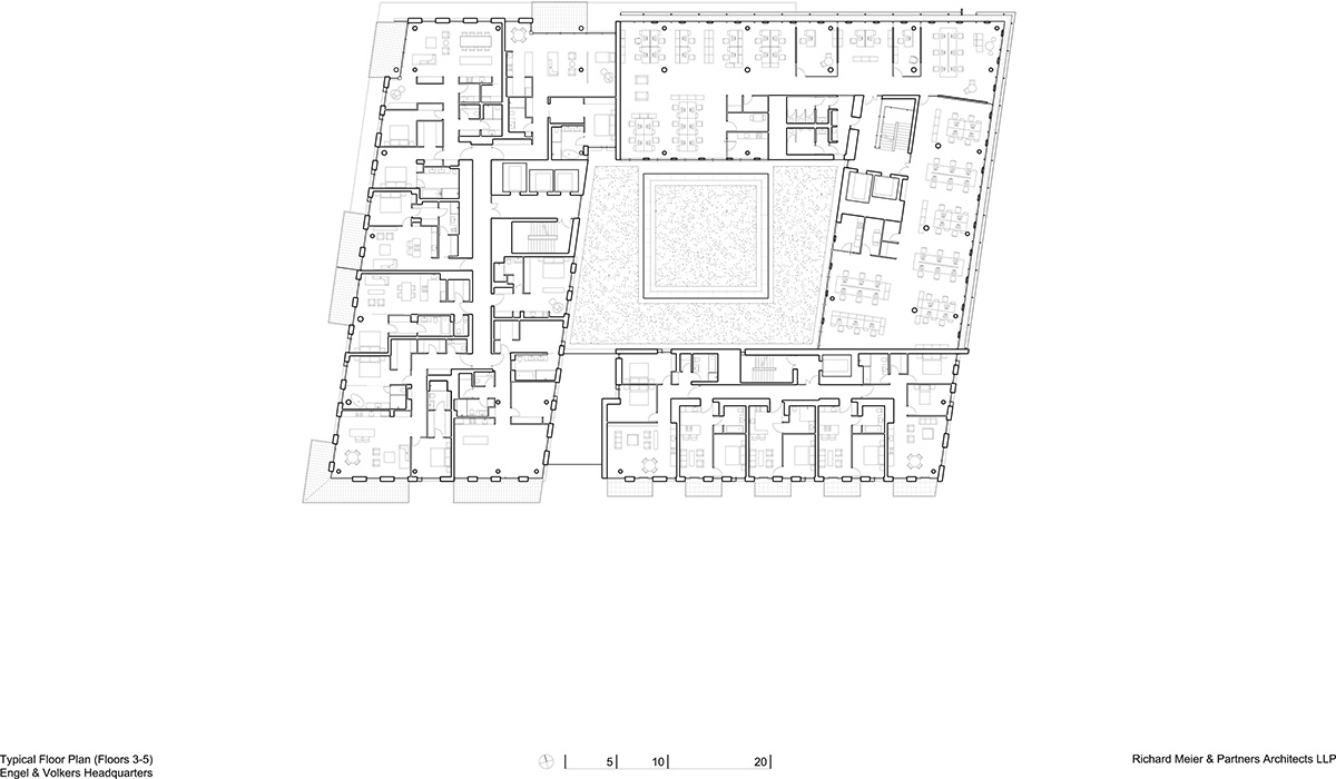 Richard Meier&Partners unveils new apartments and headquarters filled with natural light in Hamburg