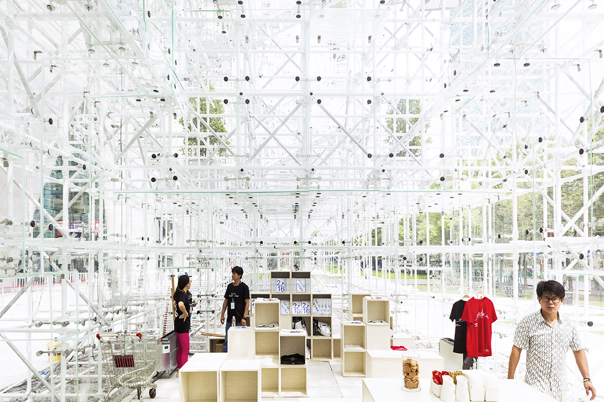 Sou Fujimoto imagines ’futuristic’ architecture with mountain-like translucent structure in Shanghai