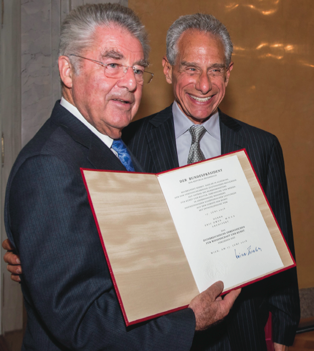 Los Angeles architect Eric Owen Moss receives Austrian Decoration of Honor for Science and Art