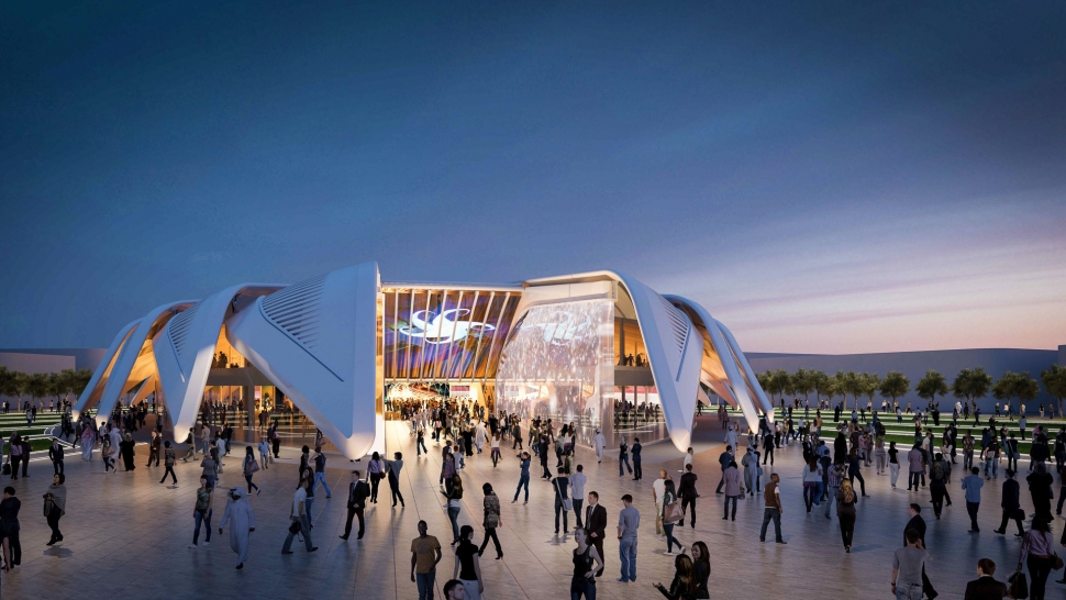 Santiago Calatrava unveils ’falcon-like’ pavilion for the UAE for Dubai World Expo 2020