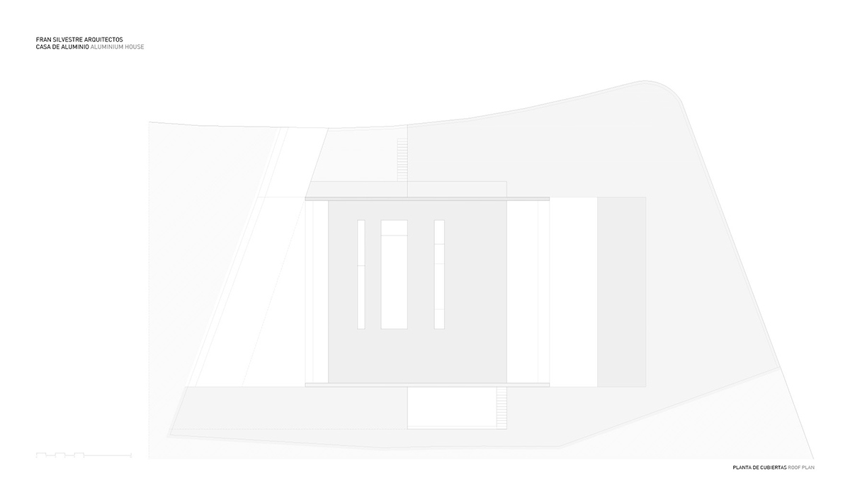 Aluminium House&rsquo;s dramatic cantilever produces one-storey effect designed by Fran Silvestre