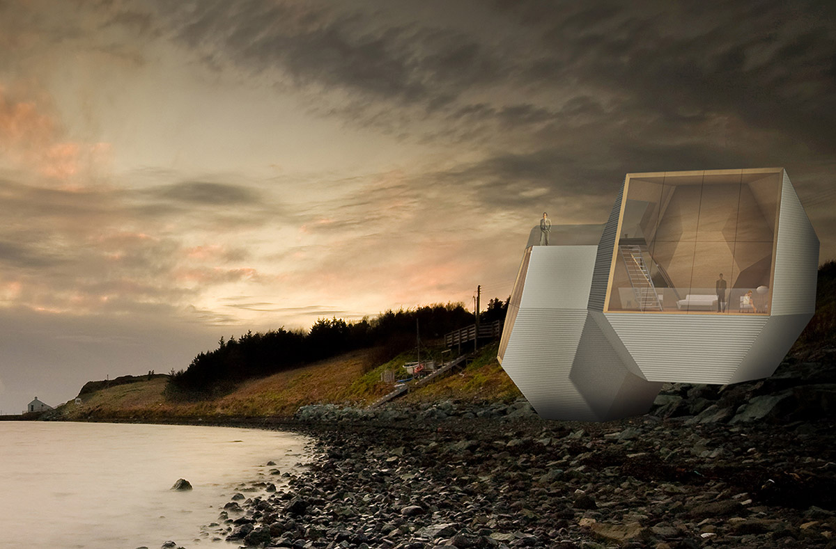 Massimiliano and Doriana Fuksas design a polygonal mobile house for Revolution Precrafted