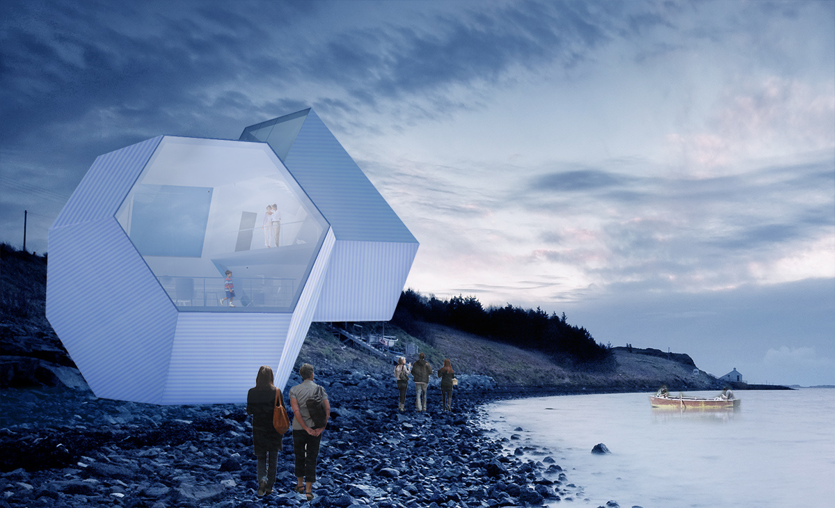Massimiliano and Doriana Fuksas design a polygonal mobile house for Revolution Precrafted