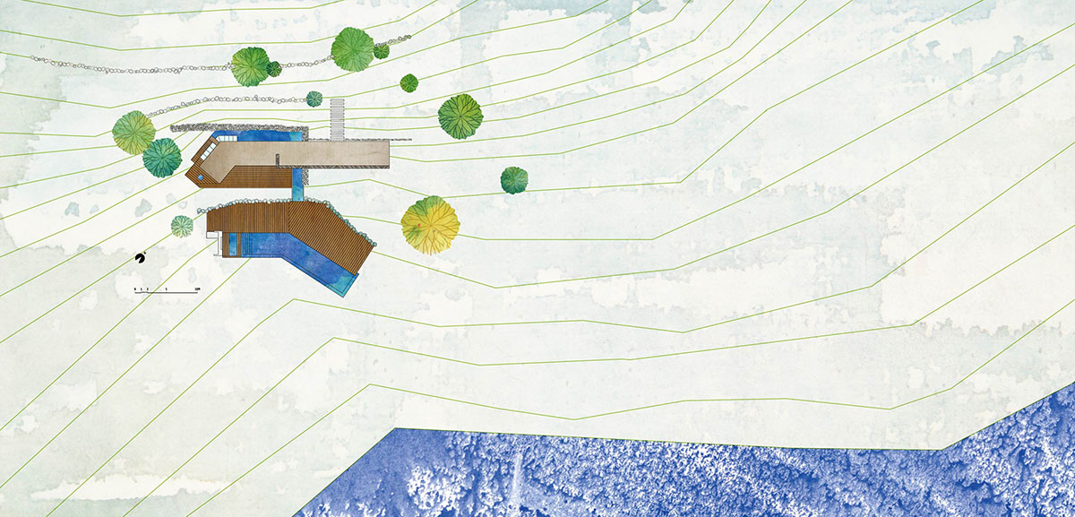 A rocky house in Eastern Taiwan uses traditional native architectural technique of A’tolan