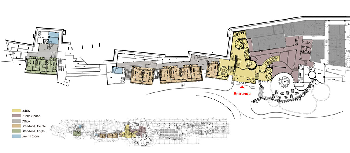 Shenzhen Bay Yacht Club +White Sail Hotel creates an interlocking facade by Shenzhen Rongor Design