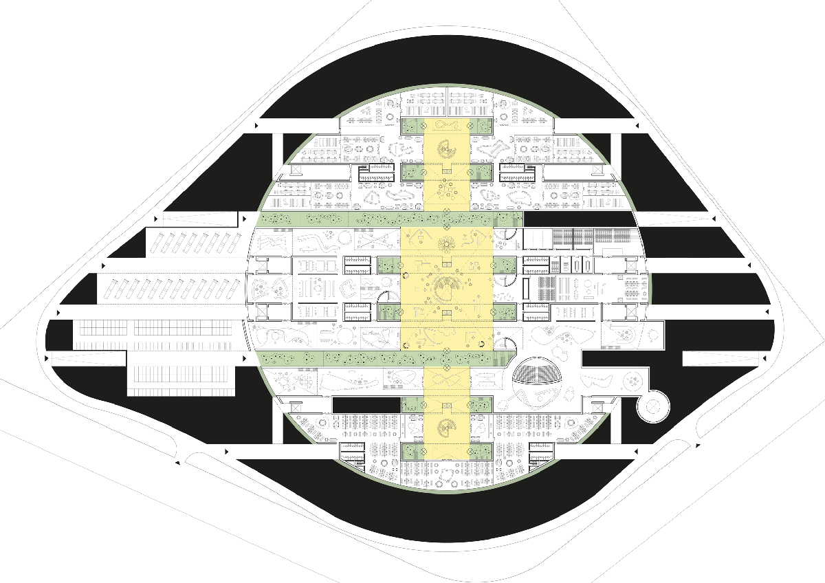 Weston Williamson&rsquo;s New Cairo Science City offers an emblematic vision with flower-like buildings