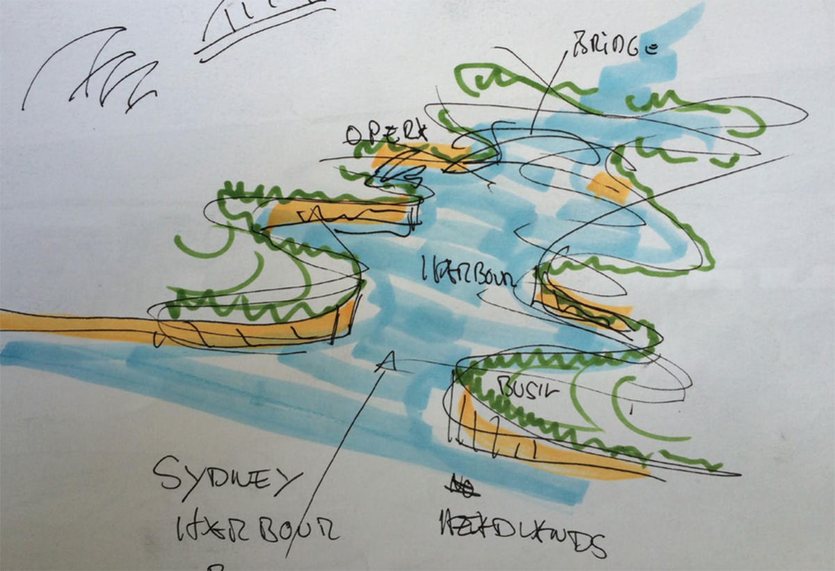 LAVA’s new regional duty free section at Sydney Airport inspired by the sandstone rock formations