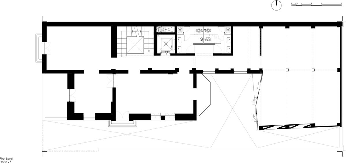 Francisco Pardo transforms a derelict XIX century house into mixed-use venue in Mexico