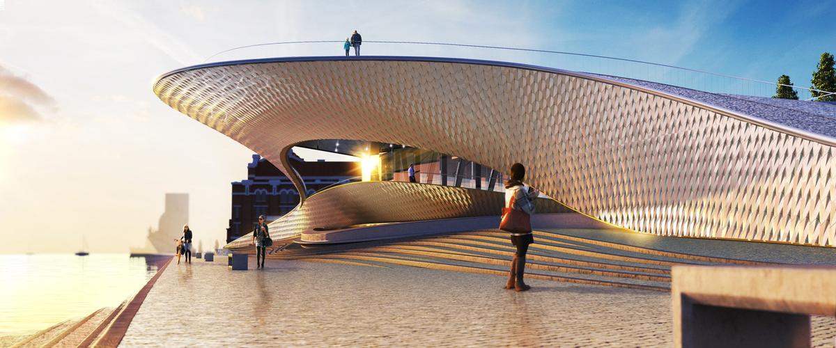 Amanda Levete’s scallop shell-looking MAAT Museum opens in Lisbon today