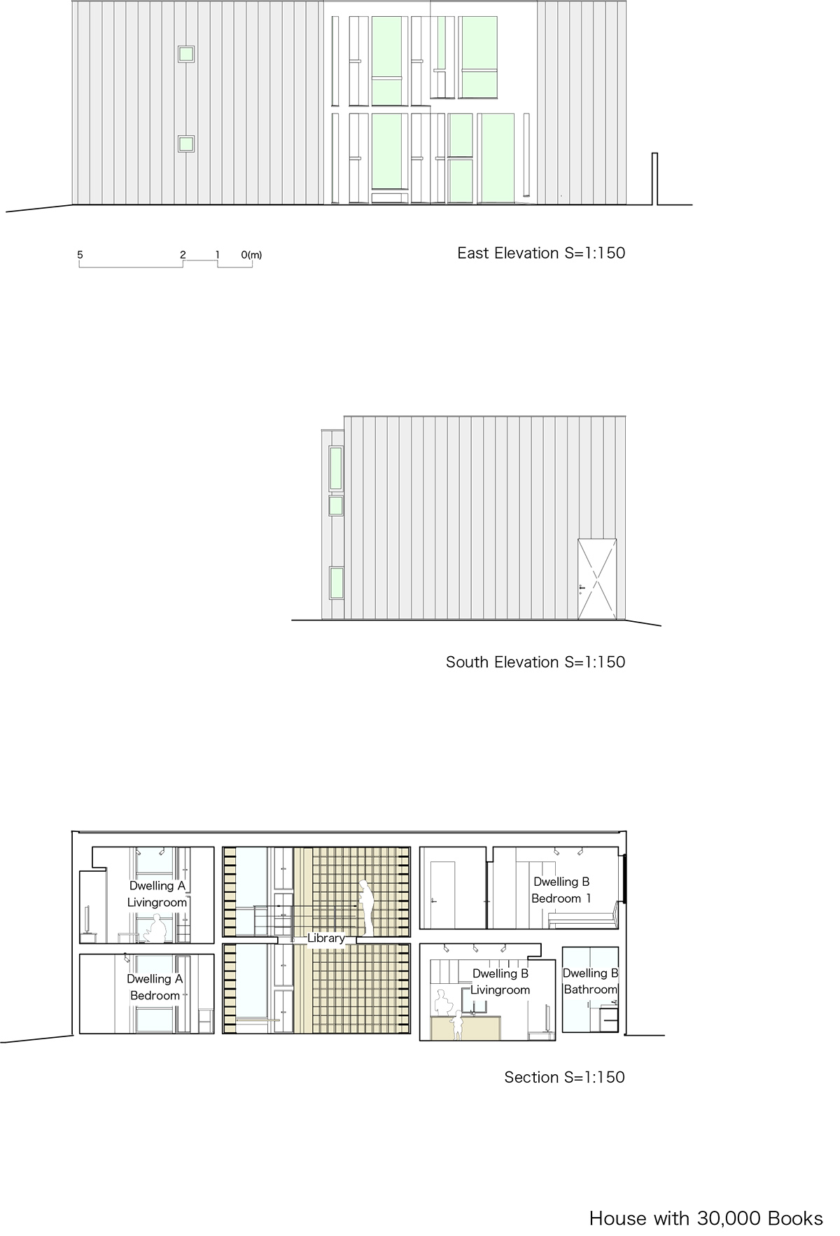 Takuro Yamamoto Architects completes House with 30,000 Books in Tokyo