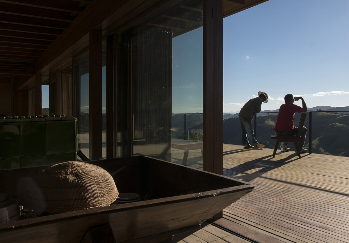 Studio MK27’s Catuçaba House in Brazil is made up of local soil and generating its own energy