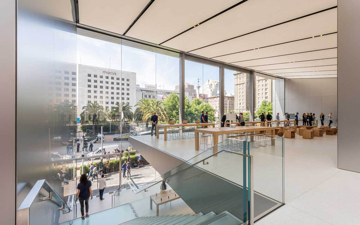 Foster+Partners reveals new Apple Union Square in San Francisco