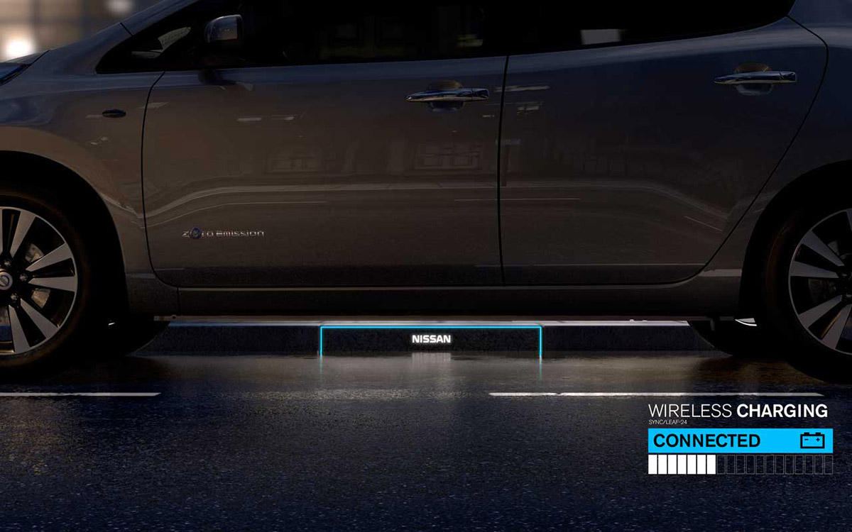 Foster+Parners and Nissan reveal ’Fuel Station of the Future’ concept at Geneva Motor Show