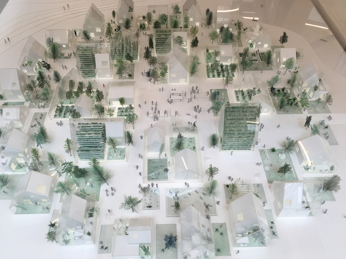 Danish Pavilion exhibits architectural prototypes showing the humanistic focus of Danish architecture