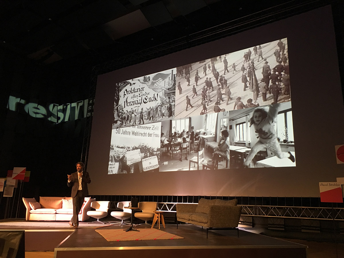 “I used positive aspects of migration in Superkilen” said Martin Rein-Cano at reSITE 2016