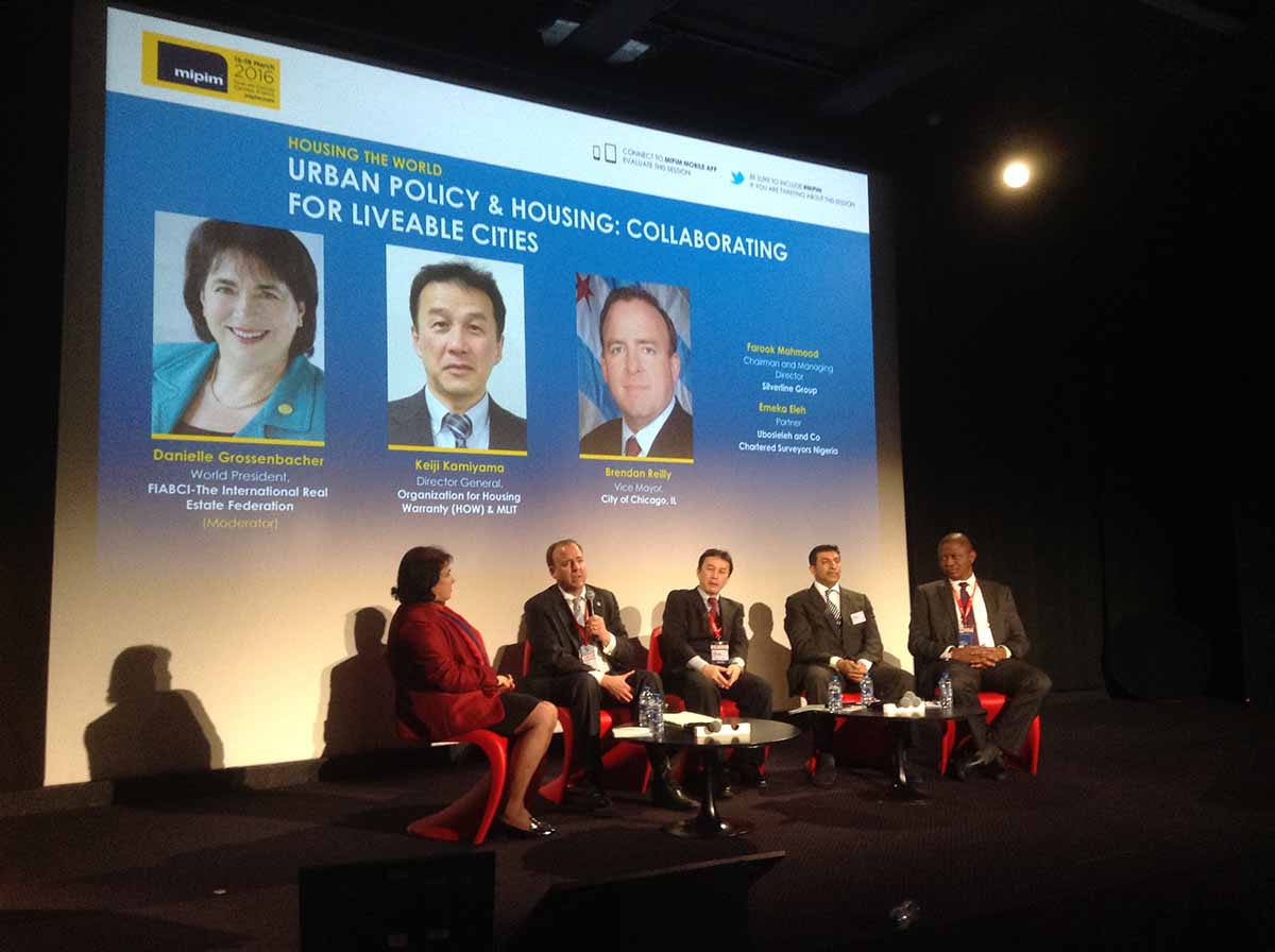 Urban Policy & Housing: Collaborating For Liveable Cities at MIPIM 2016