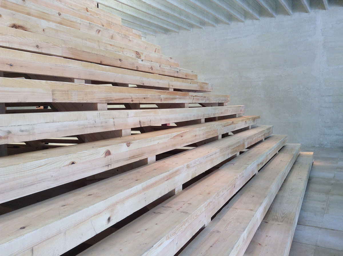 A truncated pyramid reflects the legacy of Nordic countries and hierarchy of needs at Venice Biennale