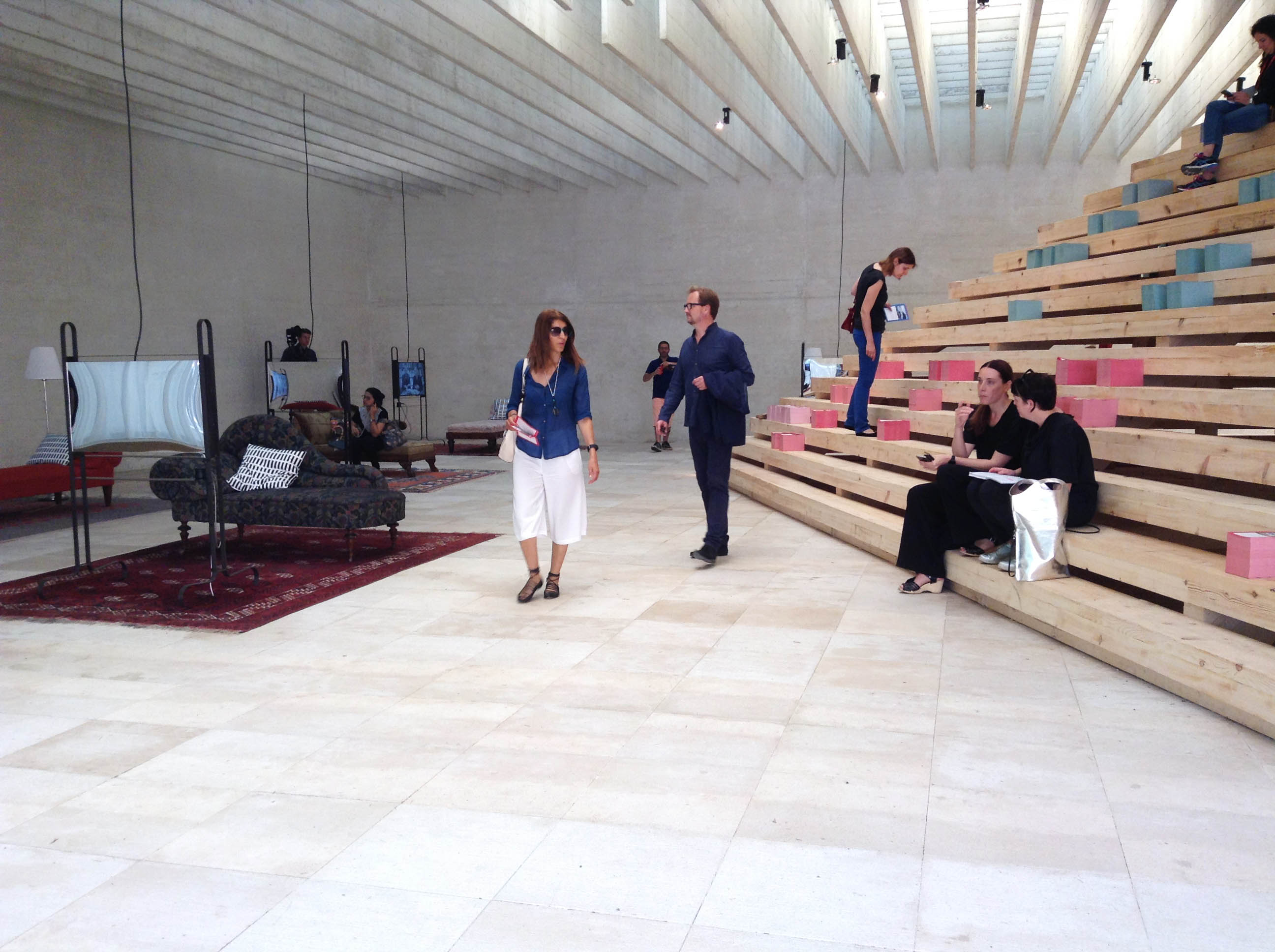 A truncated pyramid reflects the legacy of Nordic countries and hierarchy of needs at Venice Biennale