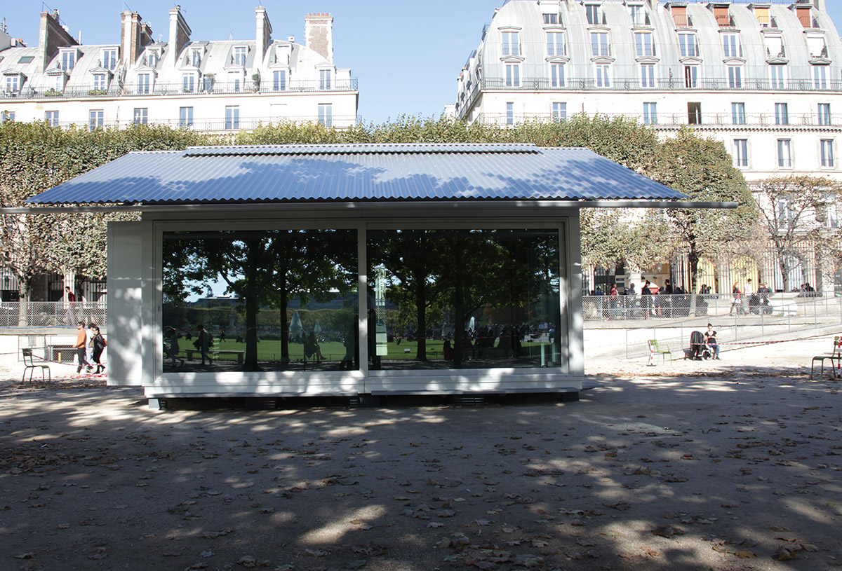 Jean Nouvel presents his modular shelter for Revolution Precrafted