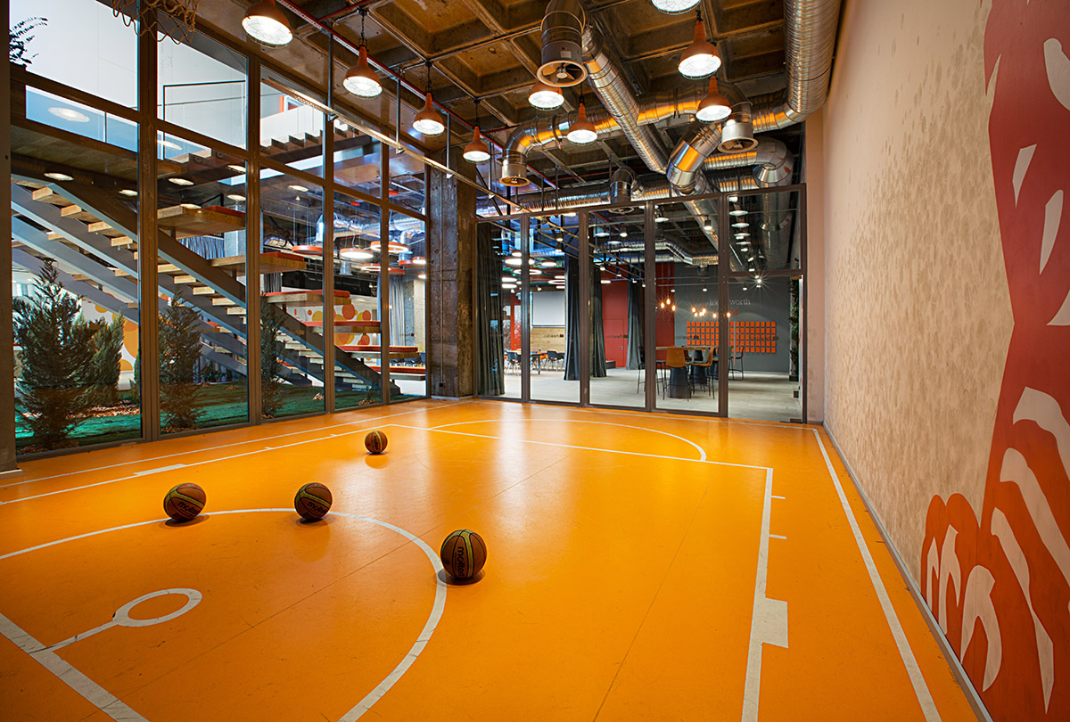 Bakırk&uuml;re Architects designs socially-dynamic working space for ING Bank Turkey Headquarters