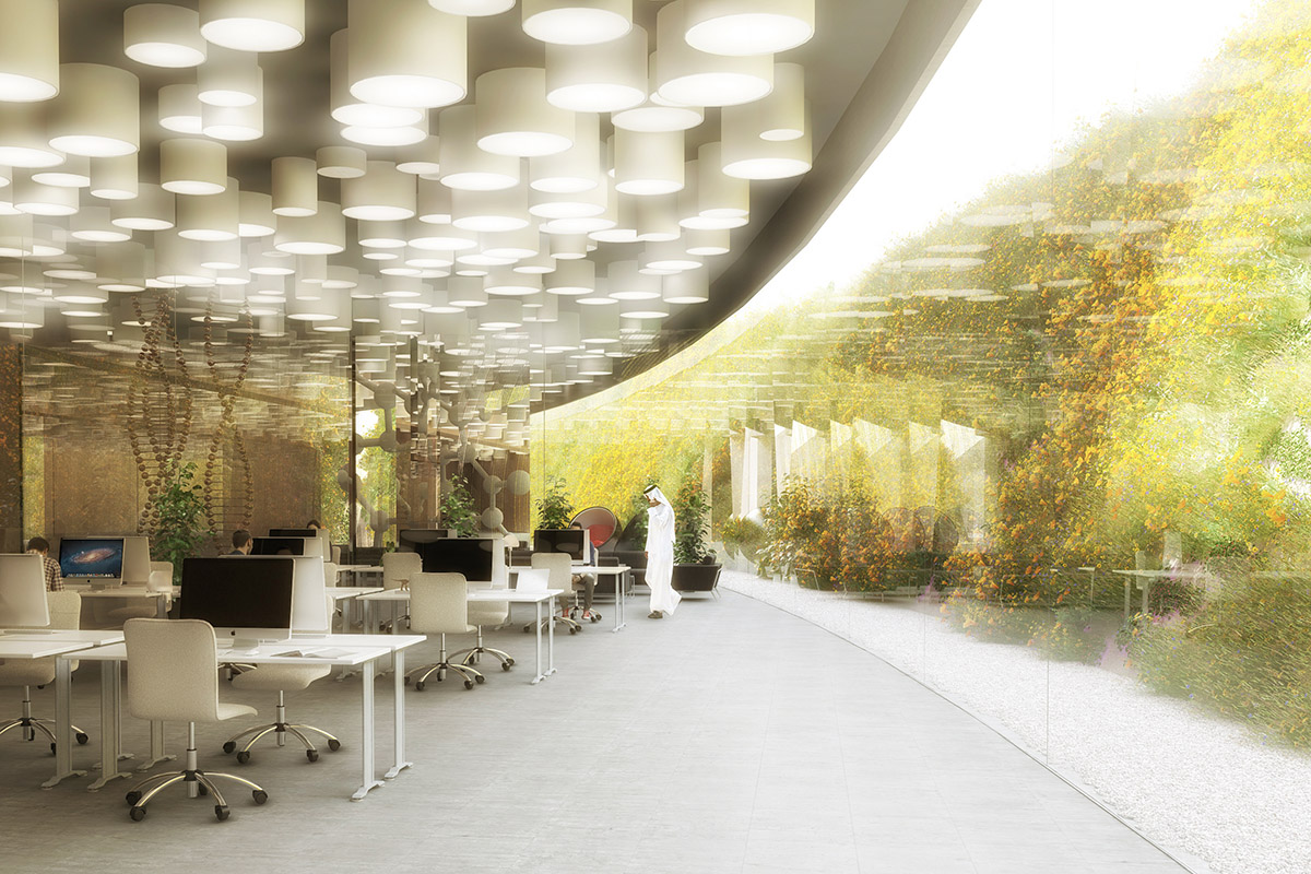 Weston Williamson&rsquo;s New Cairo Science City offers an emblematic vision with flower-like buildings