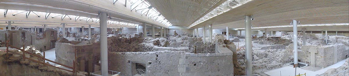 Nikos Fintikakis creates a bioclimatic shelter for Akrotiri Archaeological site in Greece