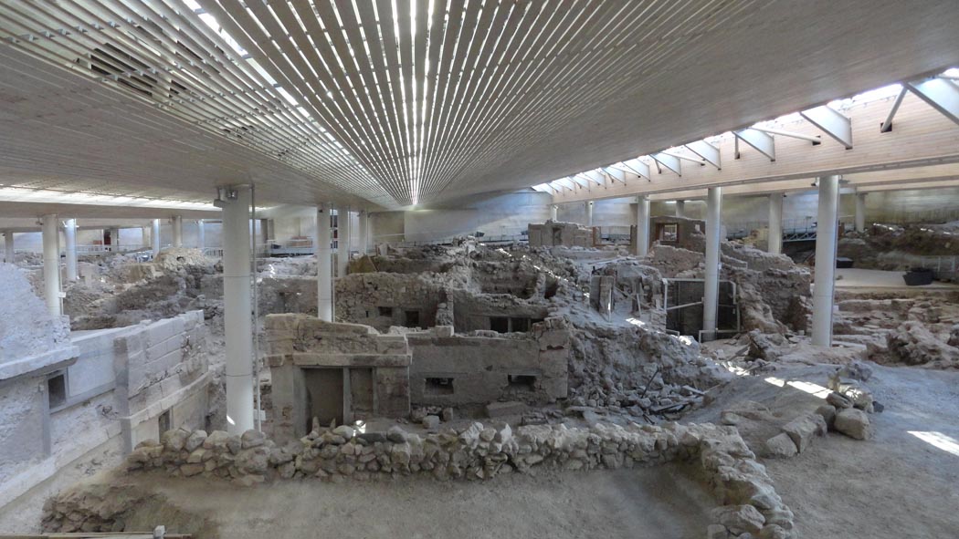 Nikos Fintikakis creates a bioclimatic shelter for Akrotiri Archaeological site in Greece