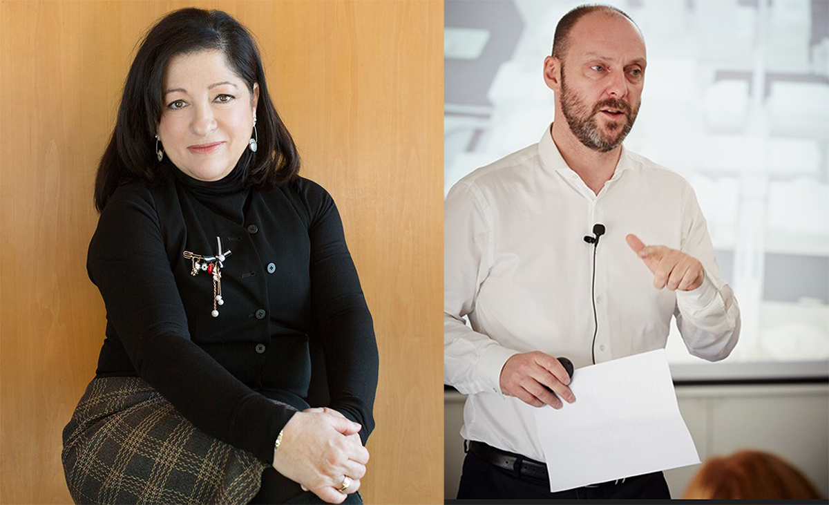 RIBA President Jane Duncan and Martyn Evans launch YADA for young architects and developers