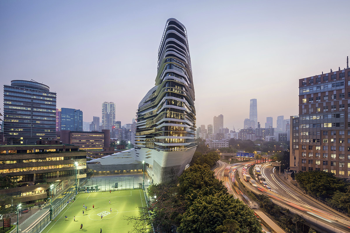 Zaha Hadid’s Jockey Club Innovation Tower wins RIBA Award for International Excellence