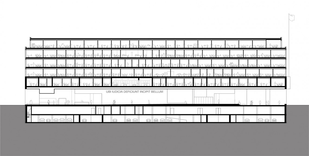 KAAN Architecten completed the Supreme Court of the Netherlands